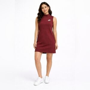 Nike Women's Burgundy Sleeveless Dress